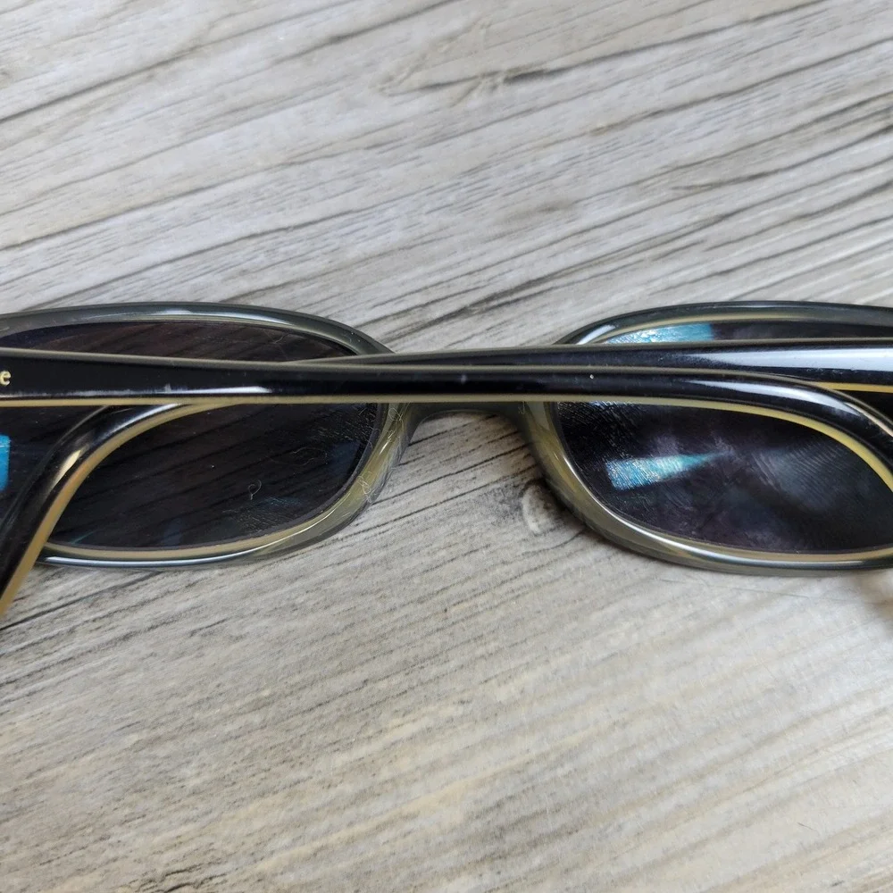 Kate Spade Sunglasses‎ N9U Bianca Olive Green Oval Womens 130mm Frames Only